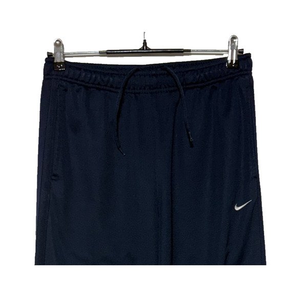 Nike Sweatpants Mens Medium Blue Elastic Waist Ankle Zip Actual 28X32 Athletic - Picture 5 of 9